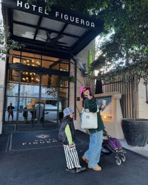 Fita Anggriani Instagram - #Day1 in LA rasa squid game scene dalgona 🙂 #ytta