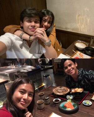 Gabbi Garcia Instagram - storytime at midnight 🤎 earlier tonight, after dinner, we decided to take a walk around BGC to burn some calories. while strolling past Fort Strip, we remembered seeing an IG post about it closing down—and that’s when it hit us: Ogawa, the very first place we went on a date back in 2017, was actually part of Fort Strip.

we didn’t realize it sooner because Ogawa wasn’t in the main Fort Strip area. it was in a separate building nearby, which is probably why we forgot it was part of the strip. 

Ogawa has always been so sentimental to us. It’s become a tradition to go back every anniversary, order the same meals, and relive the memories of our first date. 🥺

seeing it closed broke our hearts!! we were so sad, and yes, i was crying huhu. 😢 this place holds so many special memories for us, and we really hope they reopen someday so we can celebrate there again.

sharing some photos from some of our Ogawa dates, including one from our very first date in 2017 (fun fact: we had them take separate shots since we weren’t dating publicly yet lol). 💕

how about you guys, may kwetong Fort Strip or BGC din ba kayo? pashare naman pang pa good vibes 😭🥺