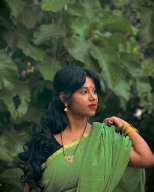 Gabriella Sellus Instagram - 🦋
Saree @sassy_pleats I love it
My wishes for u ka @saranyaravichandran_offl