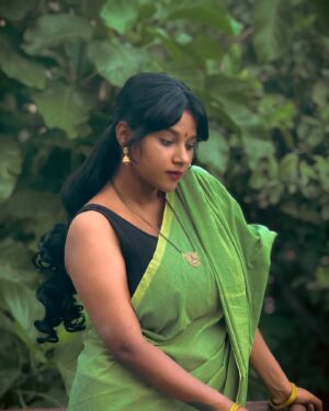 Gabriella Sellus Instagram - 🦋
Saree @sassy_pleats I love it
My wishes for u ka @saranyaravichandran_offl
