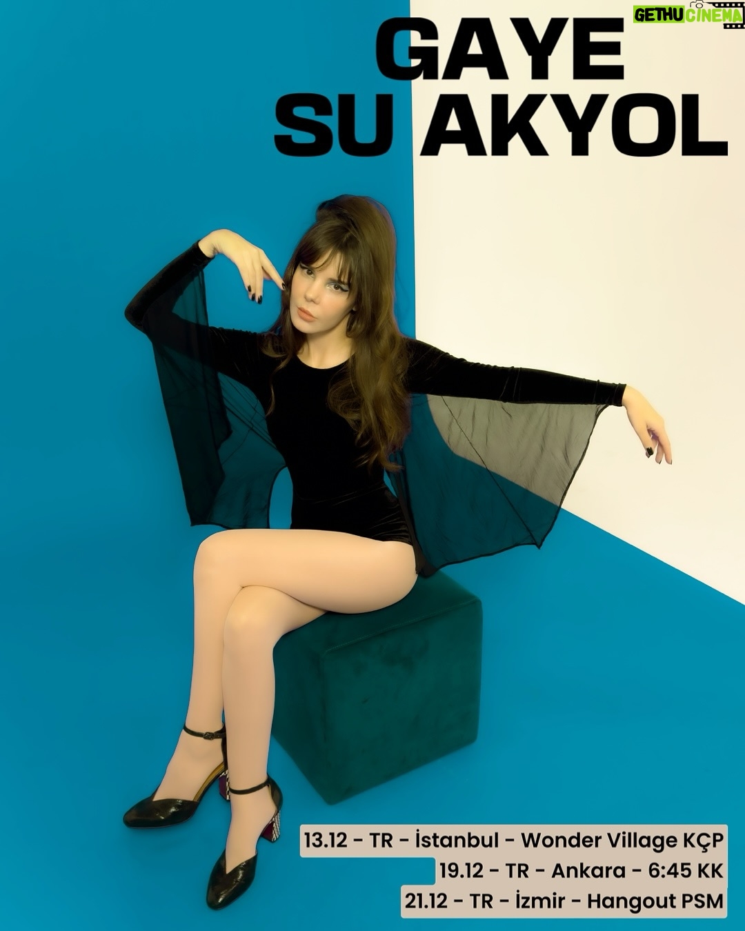 Gaye Su Akyol - 7.8K Likes - Merhaba canım, nasıl bitiyor 2024āünüz?
Sƶz verdiÄim gibi size yılın son GSA konserlerinin hediye biletleriyle ve haftanın z raporuyla geldim.
ā¤ļøāš„šā¤ļøāš„
İstanbul, Ankara, İzmir konserlerine 1 davetlinizle 2āÅer bilet vericem, olay Åu; konsere kimlerle gelmek istiyorsanız tagāliyorsunuz, profili takip ediyorsunuz ve konserde dinlemek istediÄinz Åarkıları yazıyorsunuzš konser günü kazananları storyāden aƧıklıyorum. İstediÄiniz kadar yorum bırakabilirsiniz.
bazılarınızı Ƨok seviyorum, birƧoÄunuzu ƶpüyorumš konserlerde kavuÅmak üzere