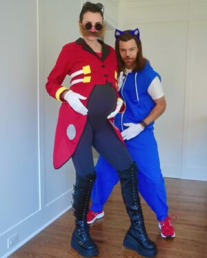Gibi ASMR Instagram - Happy Halloween from Sonic & Dr. Preggman 😍