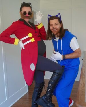 Gibi ASMR Instagram - Happy Halloween from Sonic & Dr. Preggman 😍