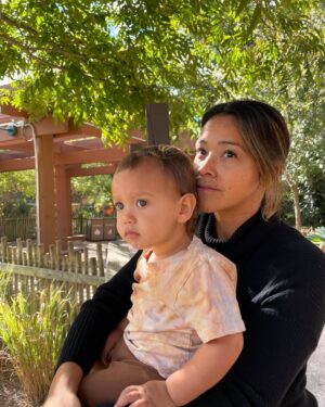 Gina Rodriguez Instagram - My little guru, you have taught me so much and I’m so excited to keep learning. I love you, Charlie. 📸 by dada @joe_locicero
