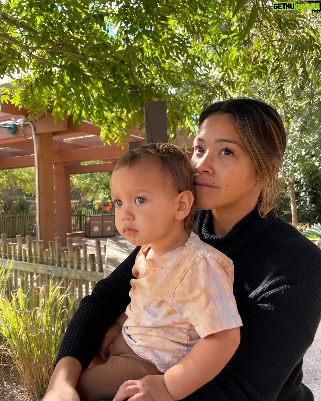 Gina Rodriguez - 367K Likes - My little guru, you have taught me so much and I’m so excited to keep learning. I love you, Charlie. 📸 by dada @joe_locicero