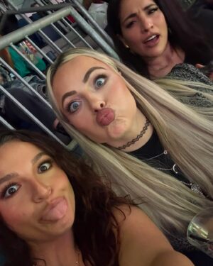 Gionna Daddio Instagram - Thank you to @wwe & @netflix for letting me be apart of todays NFL Christmas games 😈✨

- Raven’s WON 
- I had my girls with me @raquelwwe @beautybyjett 
(Missed u Daddy Dom 😘) 
- & u can watch me LIVE on Netflix January 6th
#LMWT