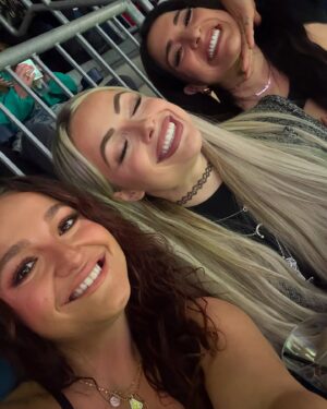 Gionna Daddio Instagram - Thank you to @wwe & @netflix for letting me be apart of todays NFL Christmas games 😈✨

- Raven’s WON 
- I had my girls with me @raquelwwe @beautybyjett 
(Missed u Daddy Dom 😘) 
- & u can watch me LIVE on Netflix January 6th
#LMWT