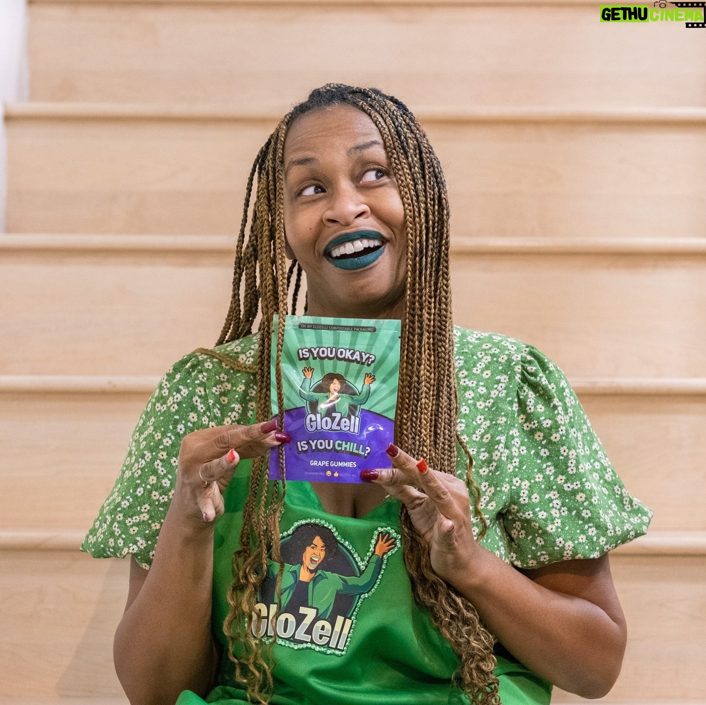 Glozell Green - 3.8K Likes - IS YOU CHILL? Cause I got a gummy for that! I’m excited to finally announce my “Is You Okay? Is You Chill?” Mushroom Gummies. My gummies contain a blend of natural ingredients, such as Reishi mushrooms, that help with relaxation, emotional balance, and better sleep. Reishi are functional mushrooms which are non-psychoactive and have been used in Chinese traditional medicine for thousands of years for their calming properties. This is an excellent gift for anyone in your life who needs a healthy and natural alternative to relieve stress and chill. Head to the link in my bio to sign up for early access! Xoxo, GloZell
