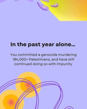 Greta Thunberg Instagram - Israel's 2024 Wrapped @spotify 

Israel’s 2024 Spotify wrapped just dropped. A year full of ethnic cleansing and genocide.

In the past year alone...

You committed a genocide murdering 184,000  Palestinians, and have still continued doing so with impunity

While your feeds get flooded by Spotify wraps today, the massacre on Palestinians do not pause. Whatever you have been doing prior in support, needs to be escalated, that goes for all of us. This is our tax dollars being used to commit these daily war crimes.

@fatimazsaid @amrith.a.a 

#spotifywrapped #spotify #beirut #lebanon #scotland #england #ireland #wales #beirut #nyc #usa #westbank #usa #palestine #sumsung ##Nuseirat #jerusalem #rafah #palestine #gaza #gazaunderattack #rafah ##palestine #columbiauniversity #reepalestine #landpalestine