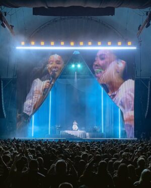 Griff Instagram - the year of my first ever album, and first ever world tour! the year of trying choreography and designing my shows. the year of opening for Taylor Swift and Sabrina Carpenter! the year of wondering whether its time to quit music 100 times but then also the year of Last Night’s Mascara, and remembering how much i love song writing. 
its been a big one, thousands of us have experienced this album and these shows and im so so so so so happy we got to share so many moments this year. excited to get back in the studio and write again for 2025. love you all <3