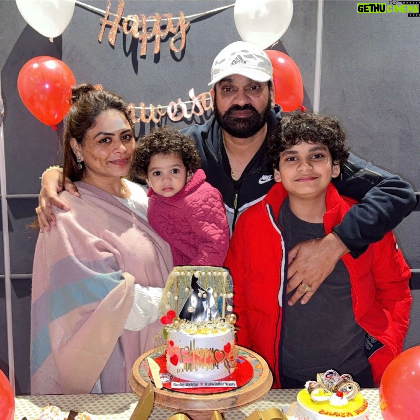 Gurlez Akhtar - 29K Likes - Happy marriage anniversary my love ❤️🎂🙌🏻🧿❤️and thank you Daanveer Hargun and whole family ❤️🙌🏻😇
Your efforts to make our anniversary unforgettable are deeply appreciated. Thank you for the amazing party and the memories we will cherish forever.” We were left speechless by the surprise anniversary party you threw for us. Your love and generosity warmed our hearts and made our special day even more special 😇🙌🏻
#gurlezakhtar #gurlejakhtar #gurlejakhtarmusic #happyanniversary #happyanniversarymylove #happyanniversarytous #happyanniversarycake