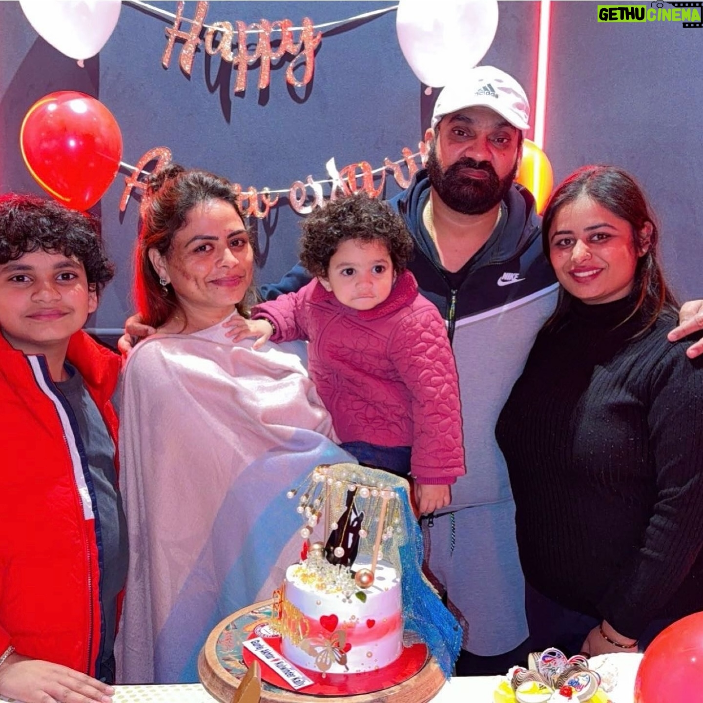 Gurlez Akhtar - 29K Likes - Happy marriage anniversary my love ❤️🎂🙌🏻🧿❤️and thank you Daanveer Hargun and whole family ❤️🙌🏻😇
Your efforts to make our anniversary unforgettable are deeply appreciated. Thank you for the amazing party and the memories we will cherish forever.” We were left speechless by the surprise anniversary party you threw for us. Your love and generosity warmed our hearts and made our special day even more special 😇🙌🏻
#gurlezakhtar #gurlejakhtar #gurlejakhtarmusic #happyanniversary #happyanniversarymylove #happyanniversarytous #happyanniversarycake