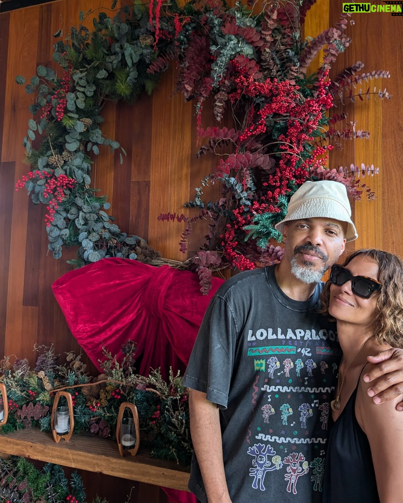 Halle Berry - 353.9K Likes - I can’t decide if I want to be naughty or nice this Christmas, but I am having a hell of a good time. Merry Christmas everyone! 💚 🖤