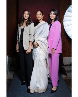 Harleen Deol Instagram - At the event in Mumbai @business_today

Hair and make up @alezzandrarodi @glowupwithalezzandra