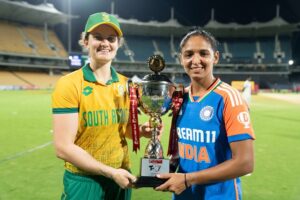 Harmanpreet Kaur Instagram - “Cheers to the noble game of cricket, a true testament to skill, strategy, and sportsmanship! And a special shoutout to the power of teamwork, where we all came together to achieve greatness and win for our nations !” 

Congratulations to both the teams for sharing the winning title 🇮🇳 🇿🇦