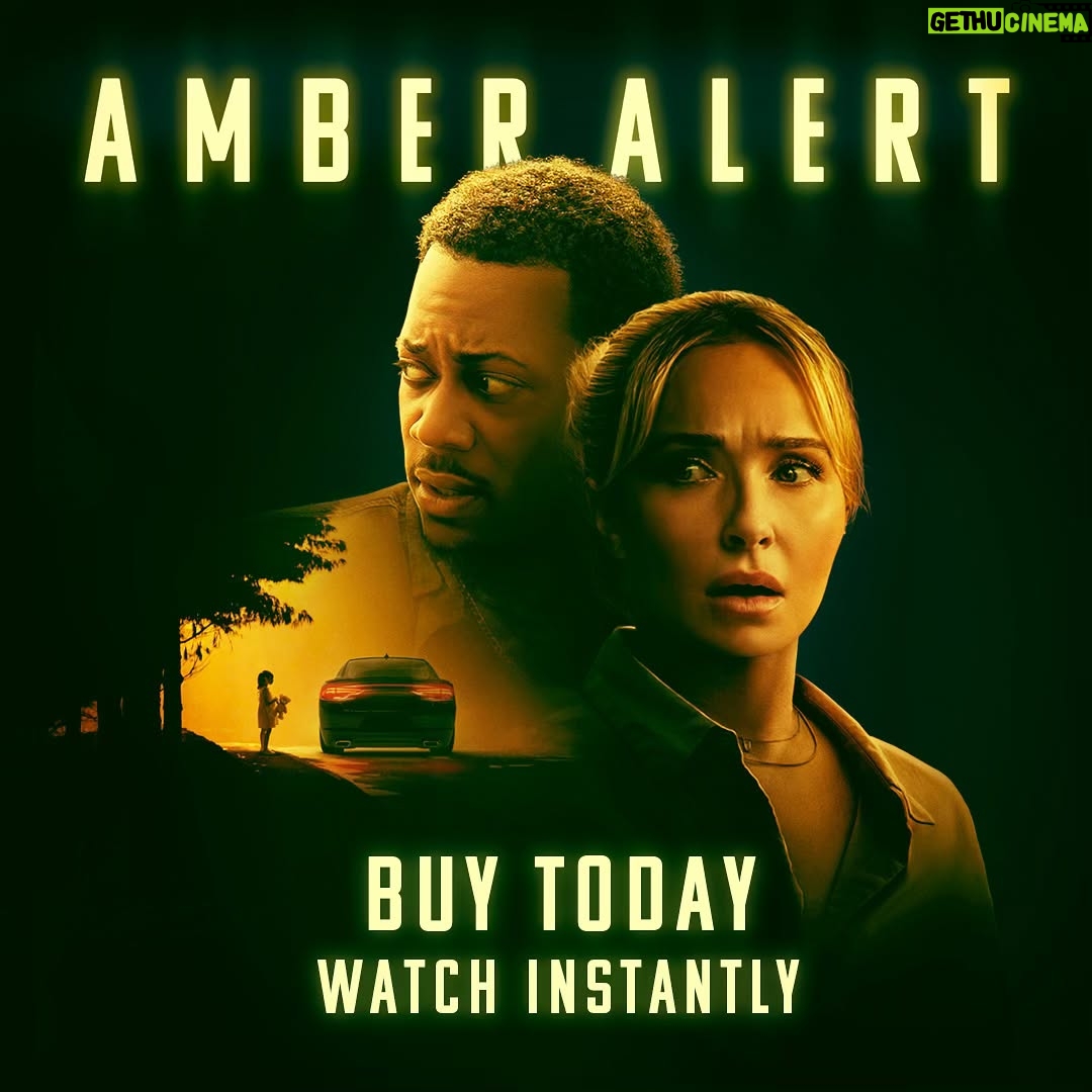 Hayden Panettiere - 3.9K Likes - Every second counts. #AmberAlertMovie - Buy Today and Watch Instantly.