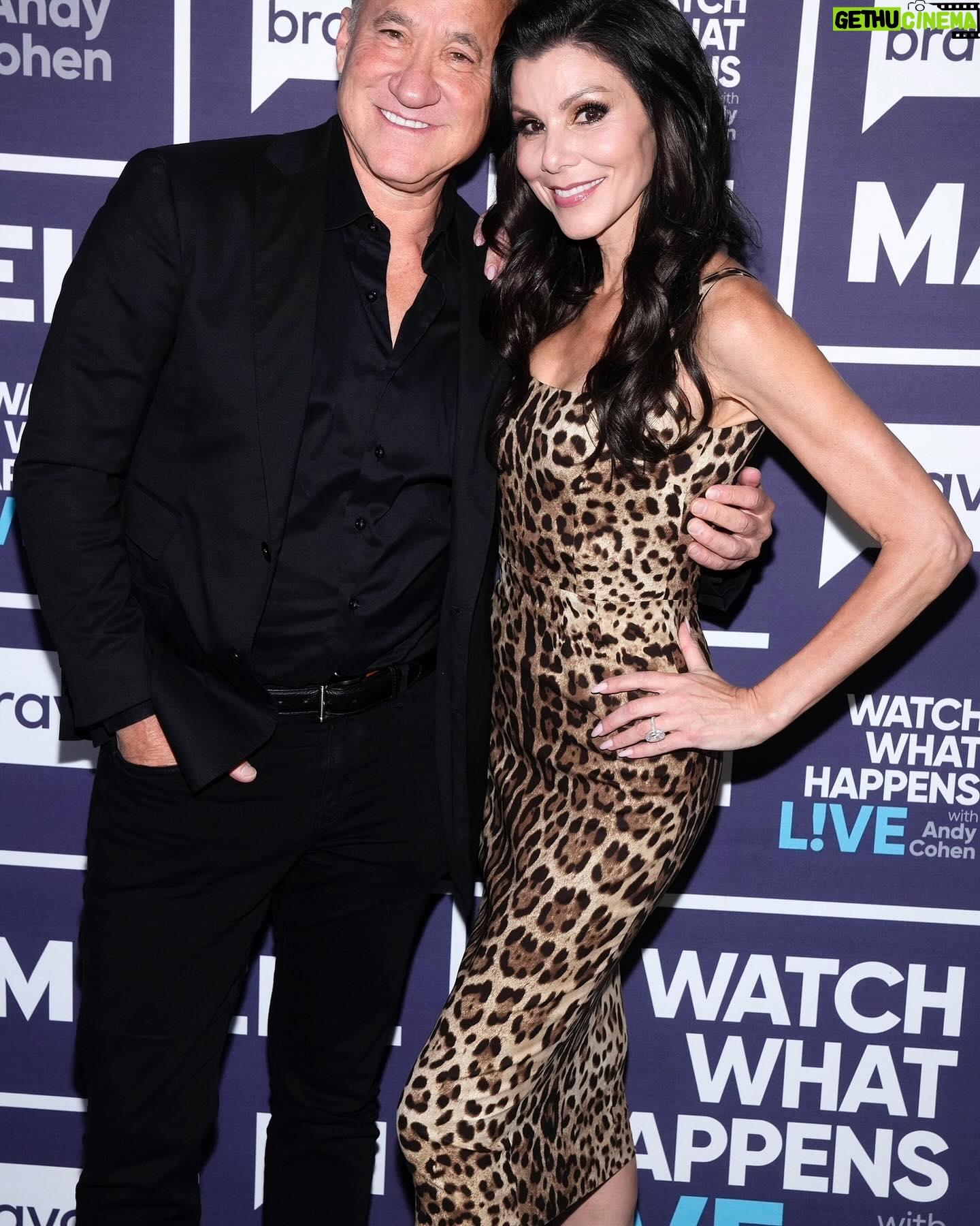 Heather Dubrow - 74.3K Likes - @drdubrow you are my rock, my cheerleader, my best friend and the love of my life ❤️ Wishing you another incredible year ! Happy Birthday Honyi! I am so grateful for you !!!!! ( just noticed in the last photo you’re copping a feel of my post pregnancy boob 😂😂😂) 💃🏻💃🏻