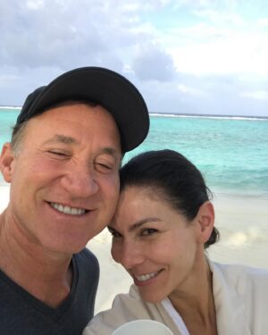 Heather Dubrow Instagram - @drdubrow  you are my rock, my cheerleader, my best friend and the love of my life ❤️ Wishing you another incredible year ! Happy Birthday Honyi! I am so grateful for you !!!!! ( just noticed in the last photo you’re copping a feel of my post pregnancy boob 😂😂😂) 💃🏻💃🏻