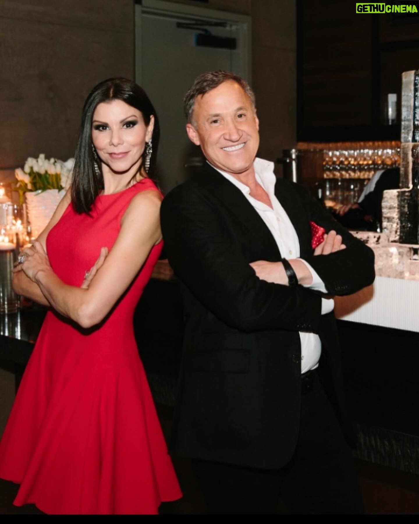 Heather Dubrow - 74.3K Likes - @drdubrow you are my rock, my cheerleader, my best friend and the love of my life ❤️ Wishing you another incredible year ! Happy Birthday Honyi! I am so grateful for you !!!!! ( just noticed in the last photo you’re copping a feel of my post pregnancy boob 😂😂😂) 💃🏻💃🏻