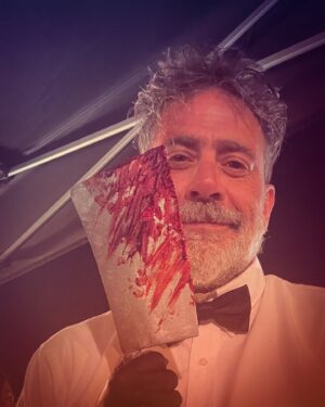 Hilarie Burton Instagram - Our family made a movie that is in theaters TODAY!
BLOODY AXE WOUND🩸🪓🐺
I’m gonna try to get my act together and go live on here in a little bit. That way I can read off the whole list of theaters that are playing in the movie. It’s in the hundreds, so chances are there’s something near you! 

But just wanted to say that for our family, this first feature from @themischieffarm Productions  was a helluva adventure. I’ll keep posting pictures from behind the scenes. But this night in particular was really magical. Our kids have been on sets since infancy. (Seriously, how do they not have union cards yet?!?!) Going to work with mom or dad is kinda the norm. But this was special because our movie was being shot in our town and was being produced by our dearest friends, and stars uncle Billy Burke. It was a labor of love. 
Gus always said he wanted to work in film, and this experience really sealed the deal. Special thanks to @tonycoonfilms for being such a great mentor to him on set. 

Alright, now it’s YOUR turn to be a part of the @themischieffarm family. 

Go to https://bloodyaxewound.movie/ and call your friends! Tonight, you’re gonna get a show!