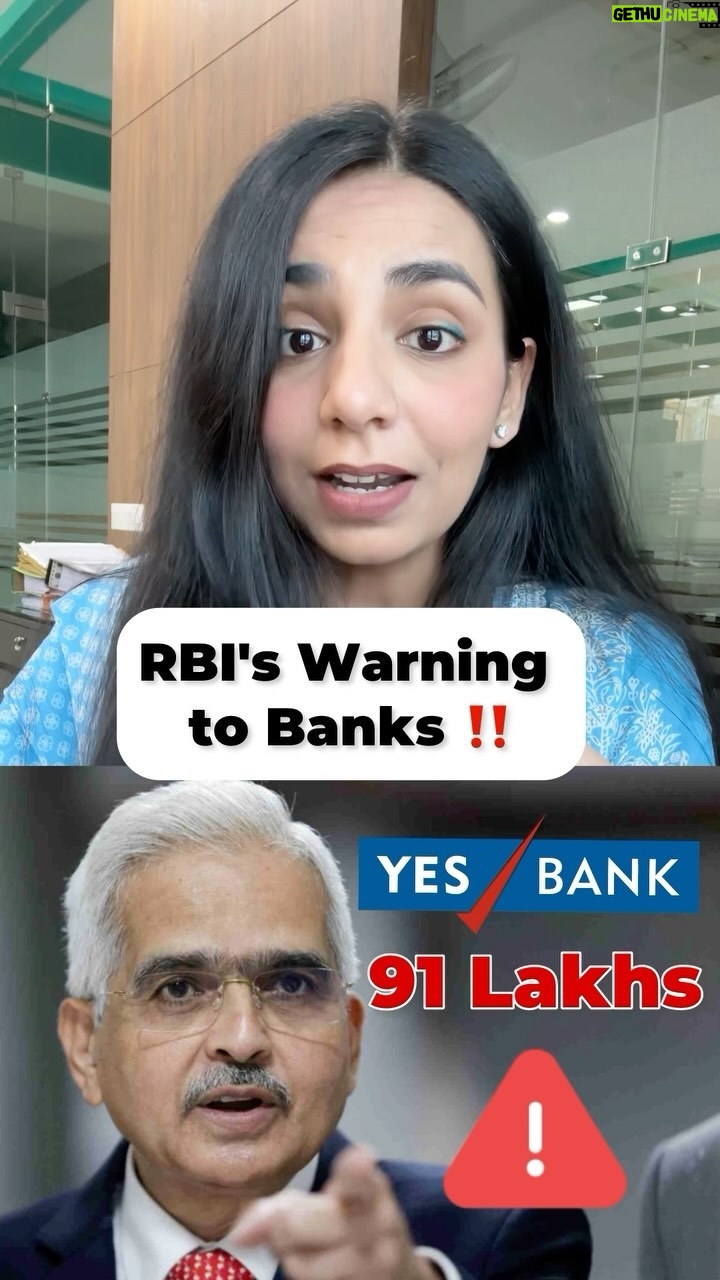 Himani Chowdhary - 13.9K Likes - 🚨Yes Bank in trouble again?
RBI has levied a penalty of ₹91 Lakhs on Yes Bank and it is very beneficial for us common people. Do checkout what happened and how this can benefit YOU.
#rbi #yesbank #penalty #bank #personalfinance