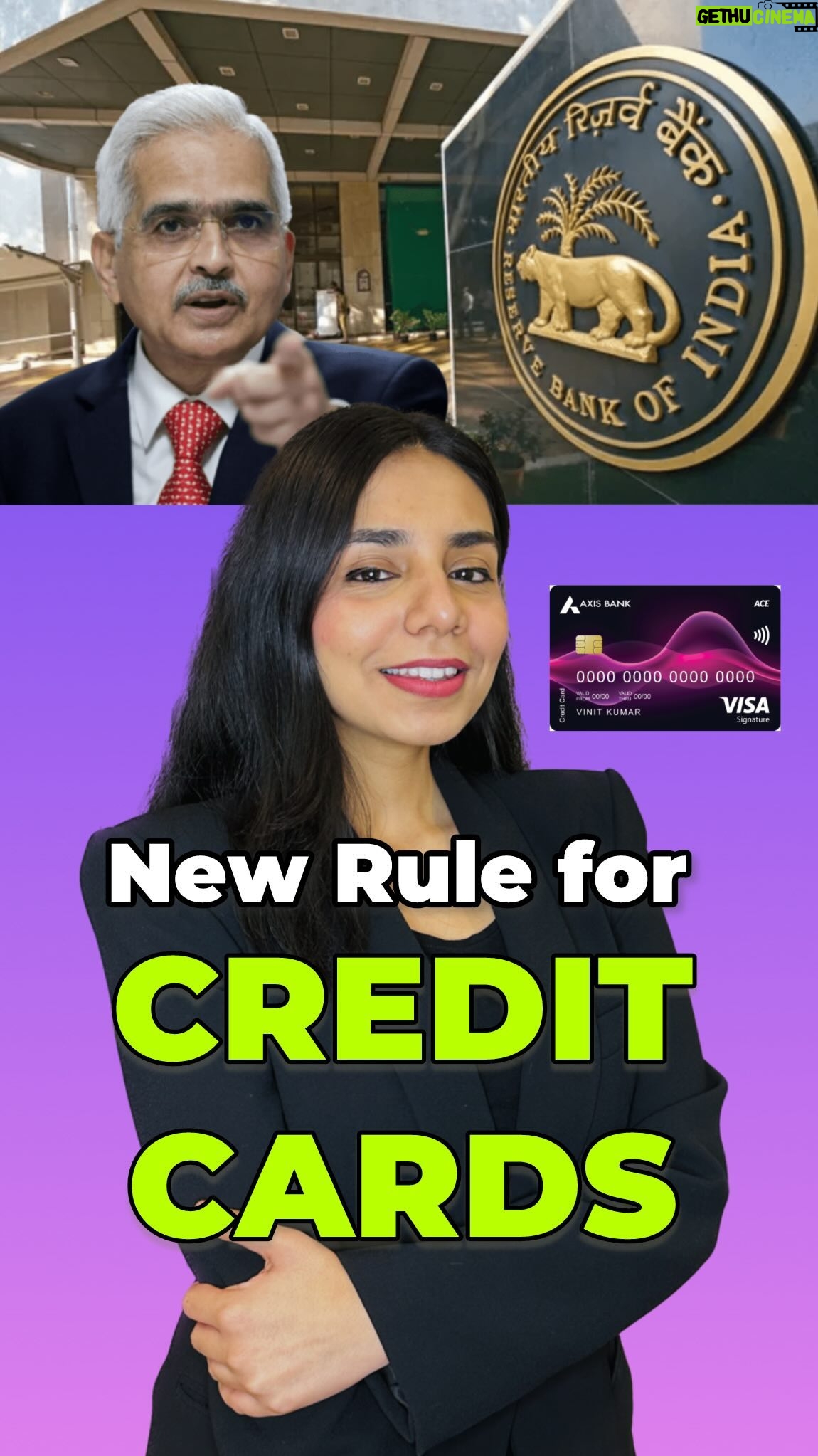 Himani Chowdhary - 20.6K Likes - 🚨NEW RBI Rule for Credit Cards ‼️
Share this new rule with everyone ✅
#rbi #creditcard #india