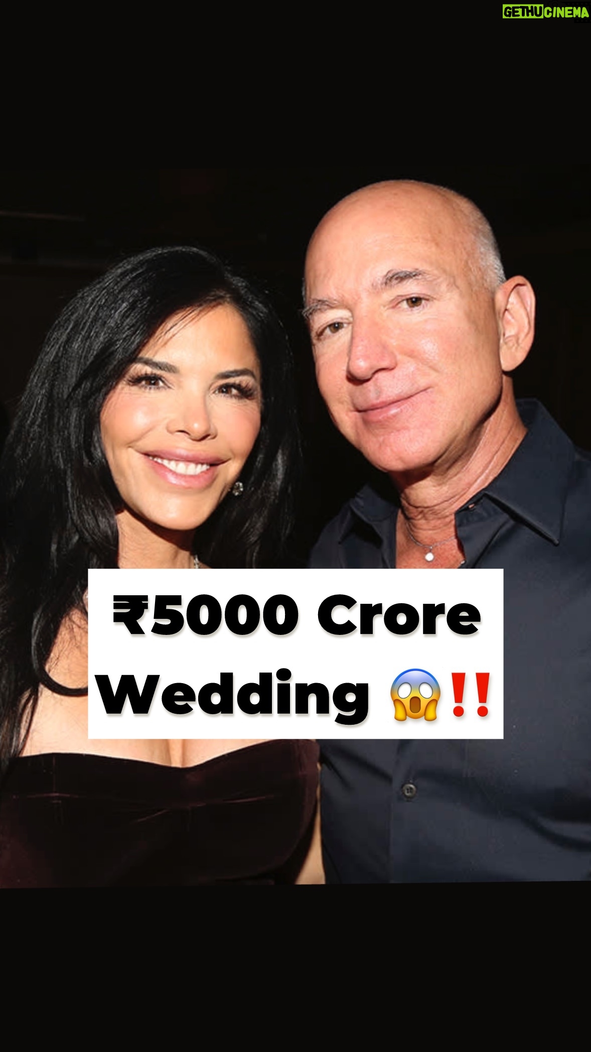 Himani Chowdhary - 18.1K Likes - 🚨BIG | ₹5,000 CRORE WEDDING ‼️
Another HUGE wedding on the cards this year
Amazon's Founder Jeff Bezos is getting remarried to his current Fiance, but what is the BUDGET of the wedding, where is it happening and who all are coming? Checkout the entire details in the video 📌