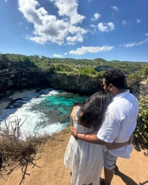 Himani Chowdhary Instagram - Bali has my soul 🥹

July Dump from my favourites folder ✨

1- Dirt Biking done, husband was on the steering wheel and I drove for just 5 mins, worth the experience 

2- Watched Bali's most special Ramayan Dance. This dance is a display of Ramayan's story. Energy & vibes were something out of this world 🌍 

3- 3 year wedding anniversary celebrated with my soulmate ❤️

4- Mandatory photo with windows wallpaper 

5- Just one of the statues of one of temple in Bali (visited more than 5 temples throughout) 

6- Bali Waterfall was crazyyy. Water was cold, standing in the pond, feeling the stones on my feet, walked for 45 mins in caves and nature just to reach this place 

7- THE BALI SWING 

8- Another beautiful swing 

9- Temple in water 

10- Visited another island through Ferry 

I went to Bali for the very first time and I don't think I ll ever be able to forget about this place

Affordable ✅

Nature ✅

People ✅

Food ✅

Culture ✅

I went to Bali because of FOMO thinking it will be overrated but damn was I wrong 

Usually am very shy and am not very comfortable sharing my personal life on social media but now I got motivation to share some personal stuff, thanks to my fam & friends 

As a person with shy online personality, it is difficult to open up but this vacation had my heart so I thought why not start now

But wait! bcz something amazing is coming next

Sharing my itinerary and costs of Bali   Singapore soon 

#bali #summervacation #himanichaudhary