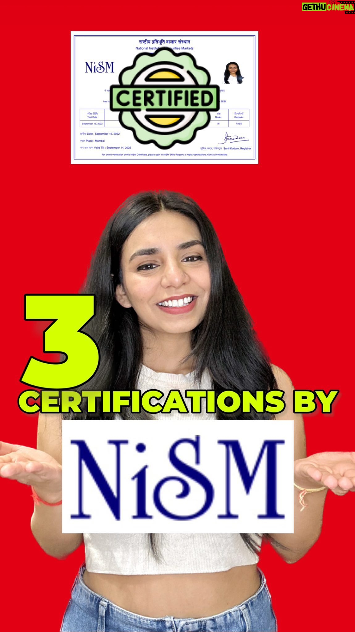 Himani Chowdhary - 30.4K Likes - Best source for upskilling ✅
If you don't have a weekend plan, focus on this... Share it & Save it for future 🙌
📌 NISM is the educational arm of SEBI and it provides you with all kinds of Finance and Stock Market Certifications 📈
📌 I have done Research Analyst Certification last year and it taught me new things about picking a stock that I was not aware of.
✅ Although these are basic courses, it will open doors for you in the Finance world. You can get paid internships or entry level job if you do these certifications.
✅ If you want information on all 26 certifications and all its details of
- Fees
- Max Marks
- Passing Marks
- Negative Marking
- Validity
- Who should do it?
- What kind of jobs can you get from them?
🚀 Download the Free Excel and Watch the complete Youtube video
🧐 How to Download the Excel? 📈
👉 Download by checking the youtube description
👉 Go to Financial App and you will see the excel on the home page (download it once and for all because I share all the free tools, excels, books there only) 😬
👉 Download Beta Version for ios from link in Bio
👉 Go to Financialvines.com
✅ Follow me and always be updated 🙌
🚨Disclaimer: Doing NISM certification is the stepping stone, make sure to take SEBI Registration after doing these courses to actually practice in the industry.
#nism #finance #certification