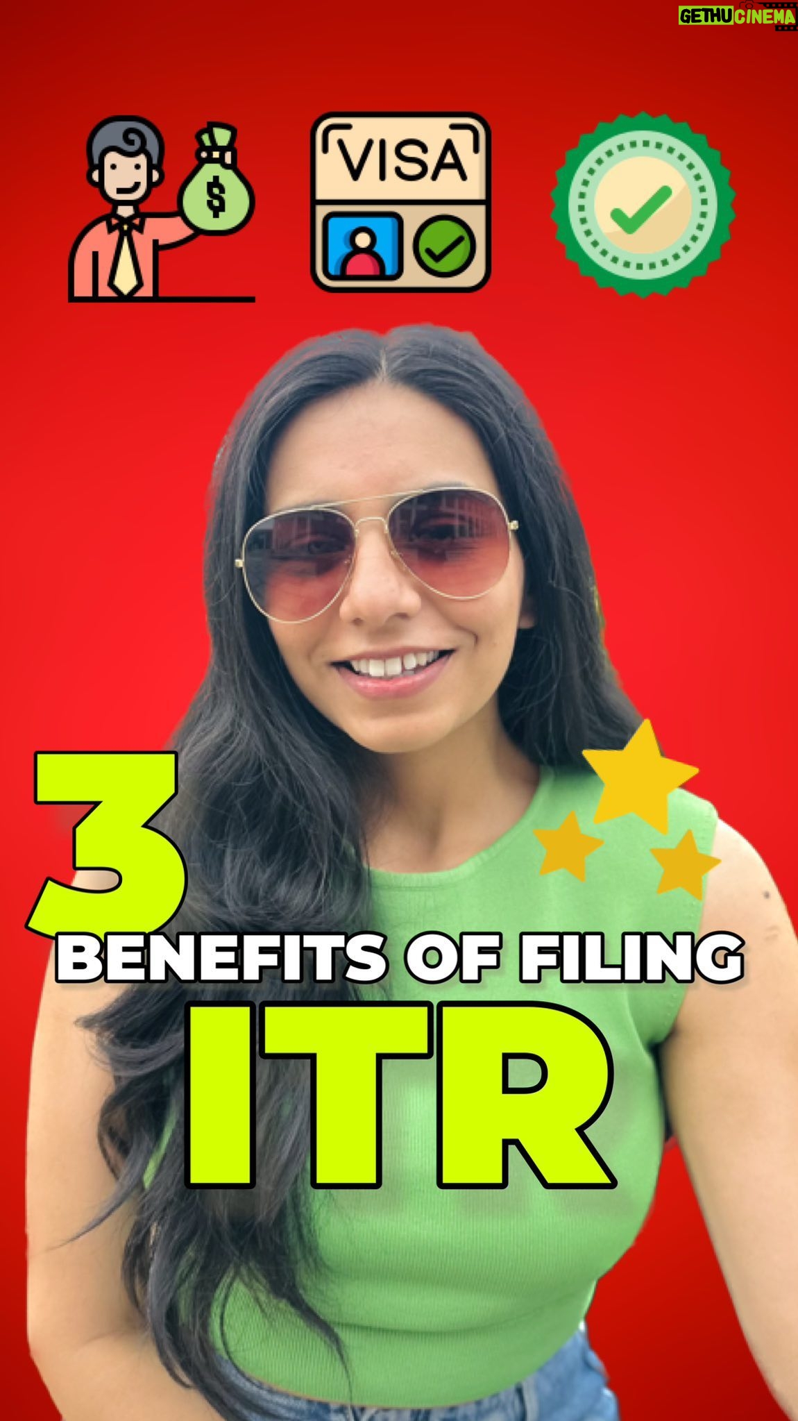 Himani Chowdhary - 21.6K Likes - Nalle ho? Caption Padho 👀
✅ Even if you don't earn anything or have income which below min income applicable for taxation, file your ITR because it has lots of benefits associated
1️⃣ Easier to get VISA for abroad. This year 97,000 visa applications were rejected, having an ITR will enhance your chances of getting the VISA ✅
2️⃣ Getting Loans and Credit Cards get much easier, why? Because your ITR works as a valid Income Proof for the Bank, authenticated by Government of India. It will help in correctly assessing your loan application.
3️⃣ Get TDS refund from your salary and investments
4️⃣ Helps in getting Scholarships: The main criteria of judging someone if they need the scholarships os through verifying the income. So if you submit your ITR along with your parents', it will verify that you are the one who needs this scholarship more than other students.
5️⃣ ITR works as legal ID proof, address proof and Income proof
6️⃣ If you have suffered Stockmarket losses and want to carry it forward to next year, filing ITR is mandatory.
#incometaxreturn #incometax #incometaxindia