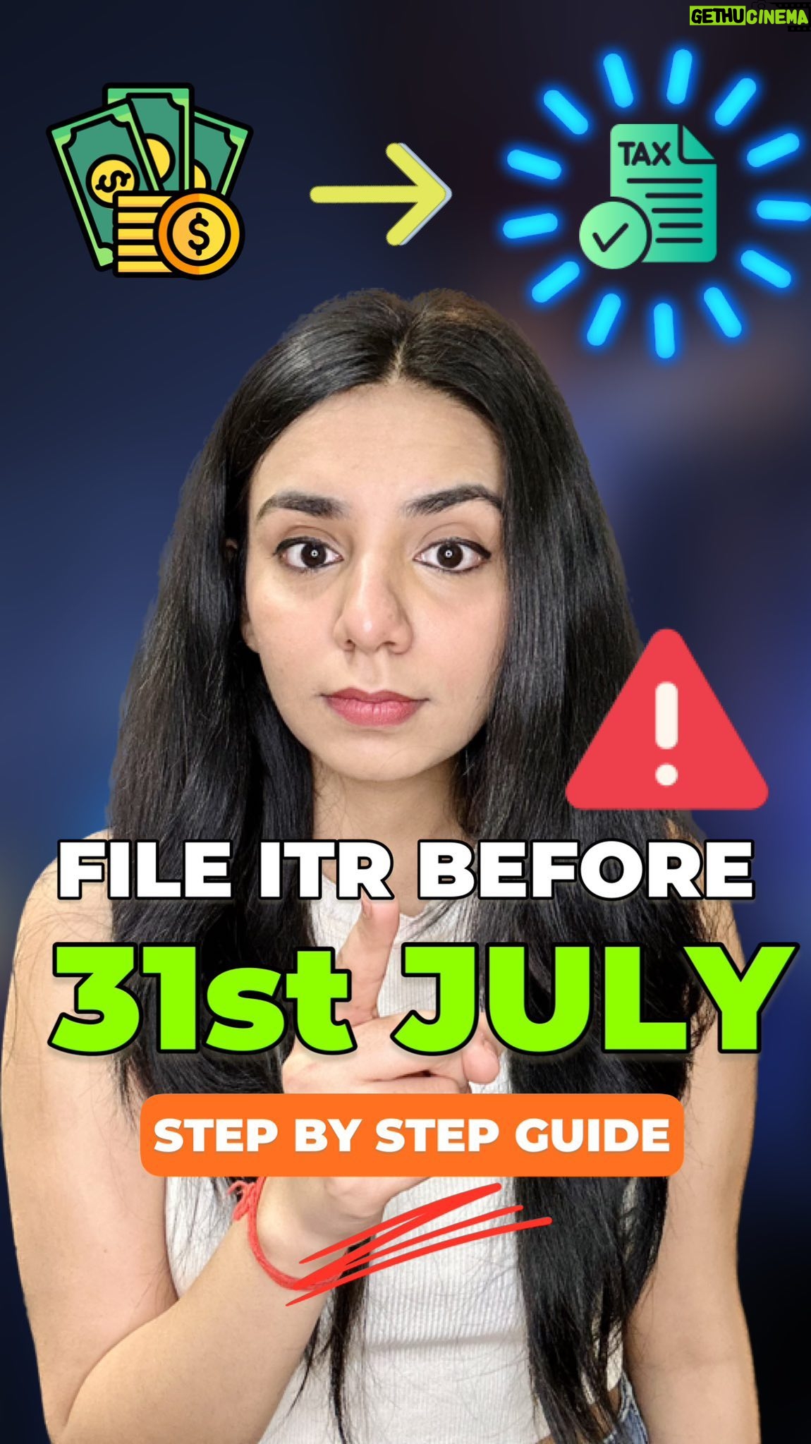 Himani Chowdhary - 25.5K Likes - SAVE IT ‼️
👉🏻 How to download documents 📃
1️⃣ Form-16: Your employer is supposed to send that form to you which highlights the TDS/ TCs deduction of the entire year (2022-2023 FY or 2023-2024 AY)
2️⃣ Salary Slips : From employer
3️⃣ Interest Certificates: Download from your Bank's app or through internet banking ( checkout the deposits section and find it under Documents)
(can go to bank directly as well)
4️⃣ Form 26AS: From the same income tax website, go to 'My Account' and click on 'View Form 26A' in the drop down menu
5️⃣ Tax Savings Investment Proof: Net banking or Bank's App
6️⃣ AIS: On income tax website click on AIS near the option of E- File and download it
7️⃣Home loan proofs and other proofs for section 80D and 80C: No propf required for 80D just keep. attack of heath insurance premiums paid for the year
9️⃣ Statement of P&L for Capital Gains. If you earn money through Intraday trading in Stock Market, file ITR-3
🔸 If you are salaried then in most cases you would not see any Tax Liability because your employer already pays tax every month and then sends you the salary.
🔸 So instead of paying tax, you will receive tax return. Steps will be same for that option as well.. just verify your tax return and validate it through aadhar card otp.
☑️ If you have a business, you dont have to file ITR-1 .