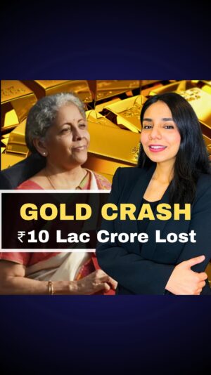 Himani Chowdhary Instagram - 🚨Time to Buy Gold? 

Since Budget Day Gold Price has been falling continuously everyday. 

Is the Gold Crash we've all been waiting for? 

Almost 10 Lakhs Crore have been wiped off since then. 

But Why? 

#gold #goldjewellery