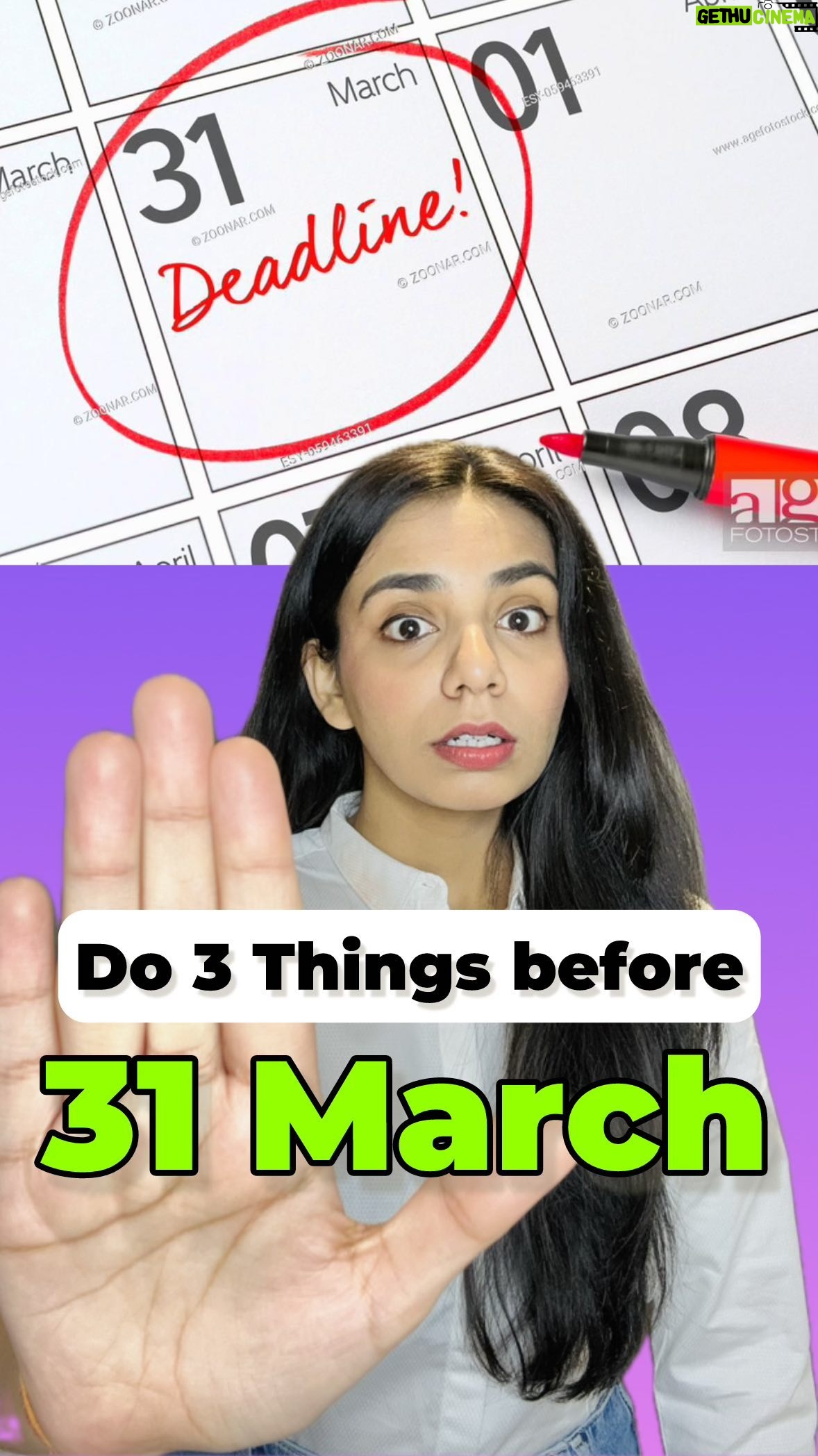 Himani Chowdhary - 43.9K Likes - 🚨31st March 2024 Deadlines ‼️
Make sure to do these things before the month ends else you will have to pay heavy penalties or deactivation of accounts.
#deadline #2024 #financialyear #march #india #finance #personalfinance #incometax #penalty #investment