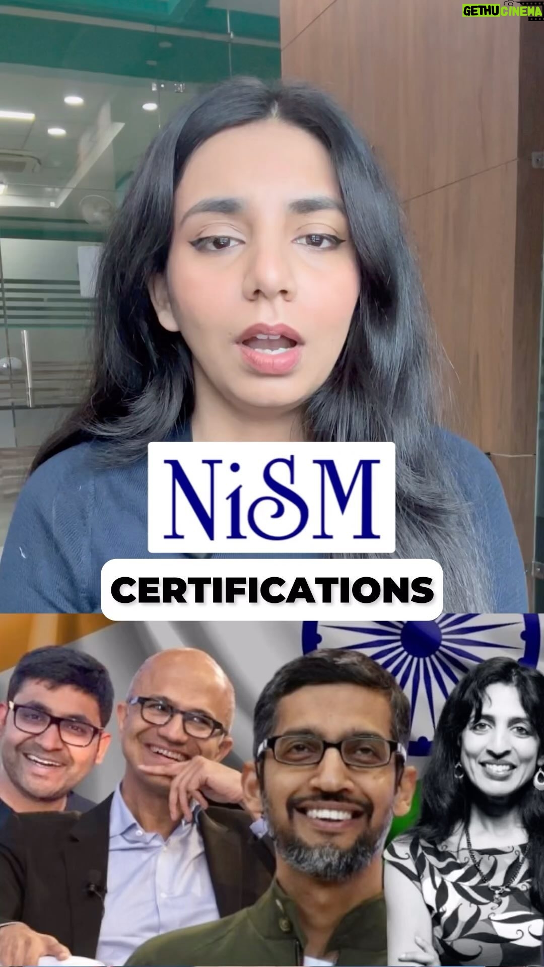 Himani Chowdhary - 60.2K Likes - More details below ⬇️
Did you know that there are certain NISM certifications that help you be in the top 1% of Finance Industry.
So if you are looking to make a career in Finance read it thoroughly
Research Analyst Certification:
The NISM Research Analyst Certification (Series XV) equips individuals with the foundational knowledge and skills required to excel in the role of a research analyst in the Indian financial services industry.
You can become research analysts in brokerage firms, investment banks, asset management companies, or other financial institutions. Or you can start your own research firm if you get SEBI registration - sell research reports and stock targets 🎯
It teaches:
Basics of Indian Securities Markets
Fundamental and Technical Analysis
Financial Statement Analysis
Valuation Techniques
Research Report Writing
Mutual Fund Distributor
is a mandatory credential for anyone who wants to sell mutual fund products in India. This includes individuals working for mutual fund companies, distributors, banks, or other financial institutions.
The certification ensures that distributors possess the necessary knowledge and skills to provide informed advice and recommendations to investors regarding mutual funds.
You can sell empaneled with existing Mutual Fund companies and sell their mutual funds and earn commissions through it. Make sure to get registered with AMFI.
It teaches
Mutual Fund Fundamentals
How to Select Mutual Funds
Mutual Fund Regulations
Financial Planning
Sales & Communication
NISM Portfolio Management Services
It is a crucial qualification for individuals aspiring to manage client portfolios professionally in India. It started in 2020 and went fully functional with nism in july 2023.
You can become Portfolio Officer/Manager in an existing Wealth Management Firm, Mutual Fund Companies or Investment Banks. Or start your own Portfolio Management Service and earn advisory fee and commissions both.
It teaches
Investing Fundamentals
Portfolio Management
Indian Securities Market
Investment Research
#nism #certification #finance #career