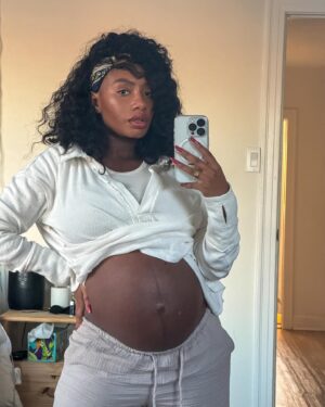 Imani Hakim Instagram - let there be bump 😮‍💨