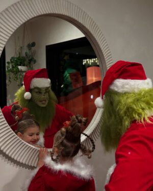 Inanna Sarkis Instagram - We take Grinchmas very seriously.