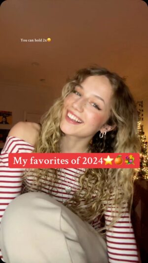 Indi Star Instagram - My favorites of 2024😚🍊💐⭐️😛 @summerfridays @hourglasscosmetics @patternbeauty @anua_global @kayali @cerave @politesocietybeauty @halfmagicbeauty @hauslabs @diorbeauty ⛵️ #happynewyear #2025 #favoritesof2024 #explorepage