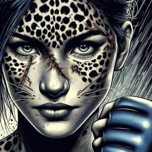 Irene Aldana Instagram - Art Work by : @jerry_vaz915 

Thank you so much love it !! 🐆❤️‍🔥

#graphicdesign #fanart #art #design #jaguar #mexicanjaguar #mma #ufc #nocheufc #cat #catlady #mixedmartialarts #irenealdana #teamirene