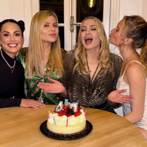 Irina Voronina Instagram - Thank you for the Birthday Love!! 🎉 This is 47 😳🎉 So grateful for my friends and all the Birthday wishes!  Some of us didn’t get the pajama party memo 😂💖 #decemberbaby #irinavoronina #happybirthday #saggitarius