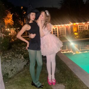 Iris Apatow Instagram - I have been changed for good 🎶🪄💚🩷