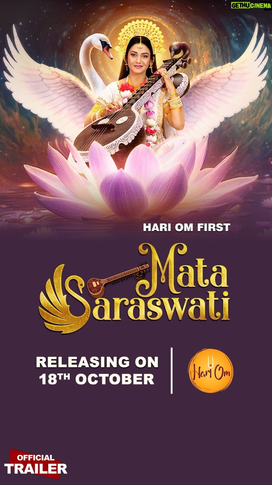 Ishita Ganguly - 21.3K Likes - Hari Om App lekar aa raha hai iss srishti ko swar dene wali devi Mata Saraswati ki gaatha, 18th October se dekhna na bhoolein!
Mata Saraswati | Releasing On 18th October Exclusively On The Hari Om App
For any kind of support/assistance regarding the app contact us on 919793433000
@vibhuagarwalofficial
@niveditabasu
@angirraatwork
@zainabshaikh_02
#matasaraswati #hariom #brahmadev #devotional #saraswati #srishti #swar #divine #devotional #upcoming #trailer #comingsoon #teaser #official #ott #app #god #bhagwan #october2024 #release #trending #viral #lord #hari #om #history #vedic #vedichistory