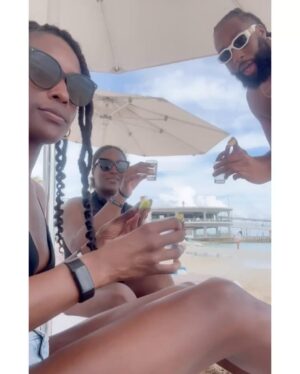 Issa Rae Instagram - The last time me and my four siblings traveled for vacation with our mom was… never? It was such a blessing to make new memories and to watch them be loving, fun, patient parents, partners, uncles, aunties and grandparents. 
—
@playacarpalaceofficial 
#PlayacarPalace 
#TropicalEscape
#ResortLife
#ThePalaceLife