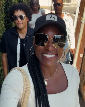 Issa Rae Instagram - my writing process, lately