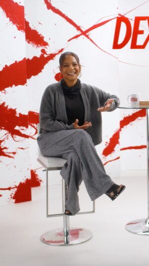 Jamie Chung Instagram - @ChristinaMilian joins the the #DexterOriginalSin official after show ➡️ #DexterFinalCut with host @jamiejchung to share some behind the scenes secrets🩸 Head over to the Dexter YouTube for more‼️