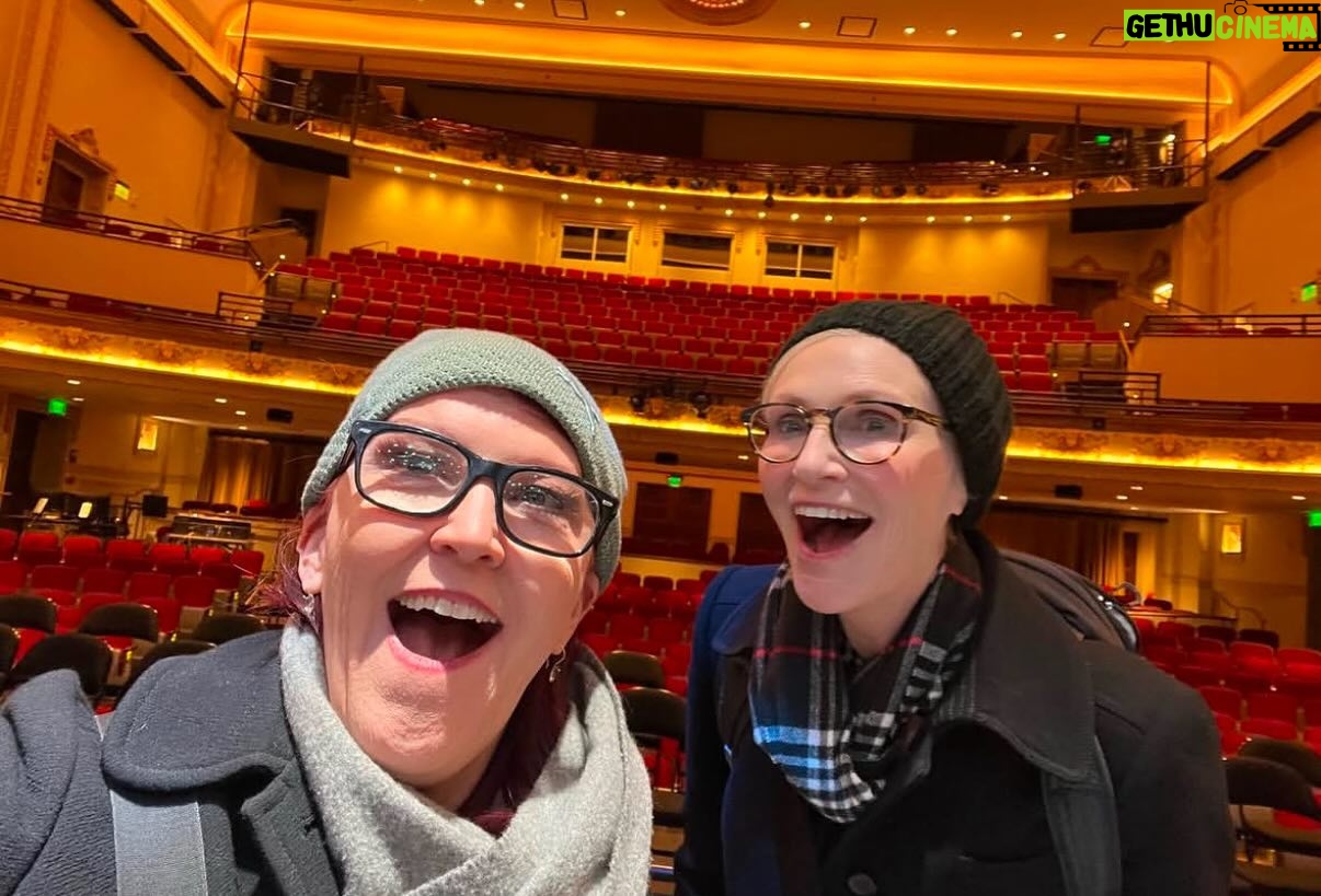 Jane Lynch - 4.5K Likes - Thanks, Lynchburg! On to the oh so charming and wonderful Carmel, IN and The Palladium. (Any chiropractor references in Carmel??)