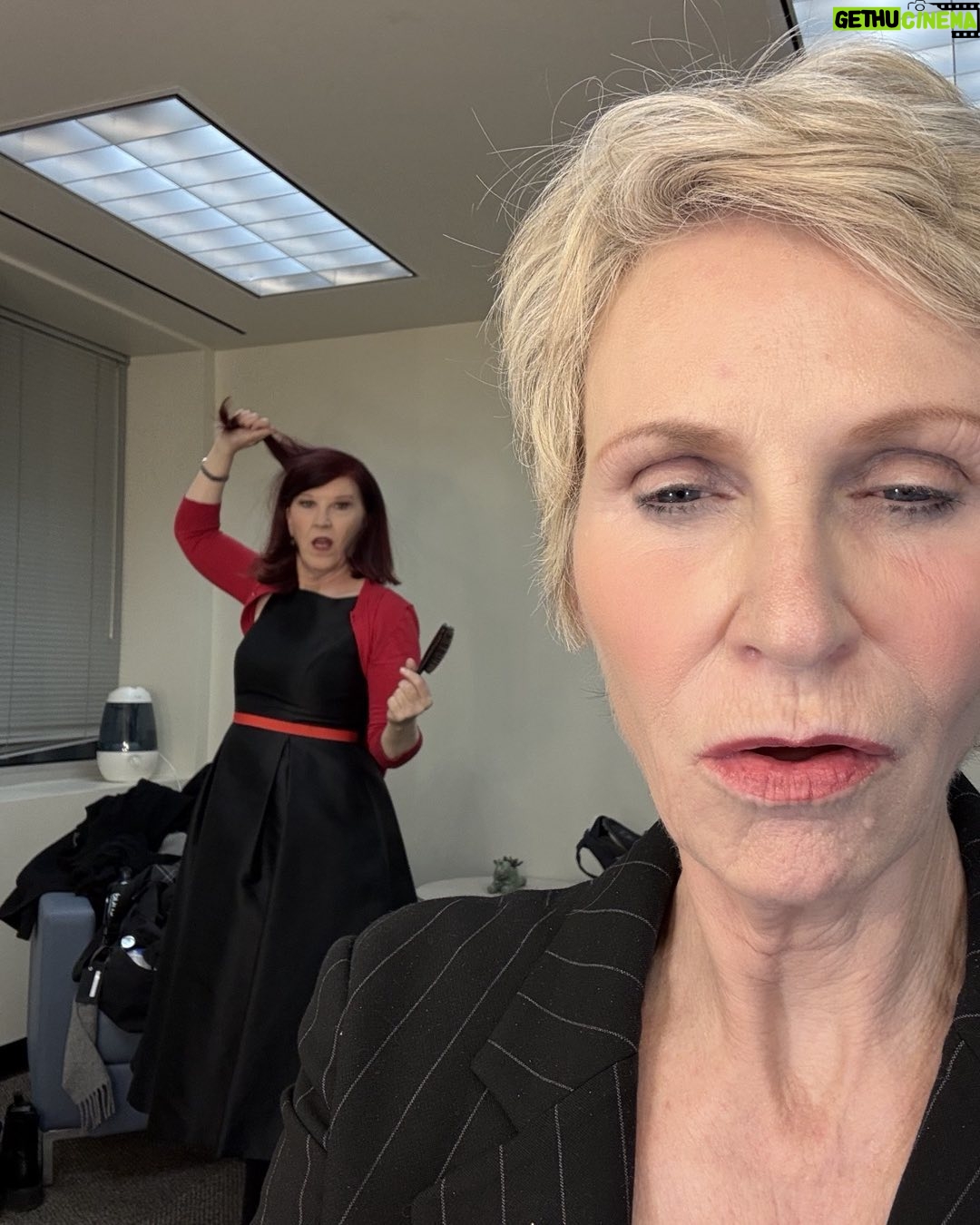 Jane Lynch - 11.6K Likes - Game face. @therealkateflannery Strathmore Theater, North Bethesda, MD.