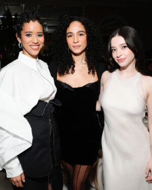 Jasmin Savoy Brown Instagram - Respectfully the highlight of my night was meeting @juliannemoore 😭 Thank you @elleusa & @ninagarcia for including me in such a brilliant room of women. This was genuinely one of the most inspiring nights of my career. I am forever changed. Thank you Getty Images & @elleusa !! #ELLEWIH