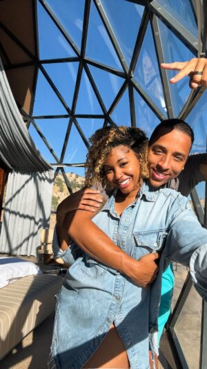 Jasmine Luv Instagram - We spent 3 nights sleeping under the stars in Utah and when I say this is now in my TOP 5 favorite hotels of all time…IM NOT PLAYIN!!! A TIME WAS HAAAAD! @tallguycarreviews_ Thank you @clearskyresorts @skynovacafe for the amazing service! Send this to someone that needs a vacation! #skydome #glassdome