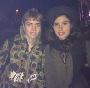 Javiera Mena Instagram - 10 años atrás. Jangueando con grimes en monterrey 👀👀⭐️