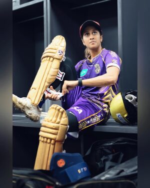 Jemimah Rodrigues Instagram - Ami TKR ✊🏼💜

Until we meet again @tkriders 
#WCPL #TKR